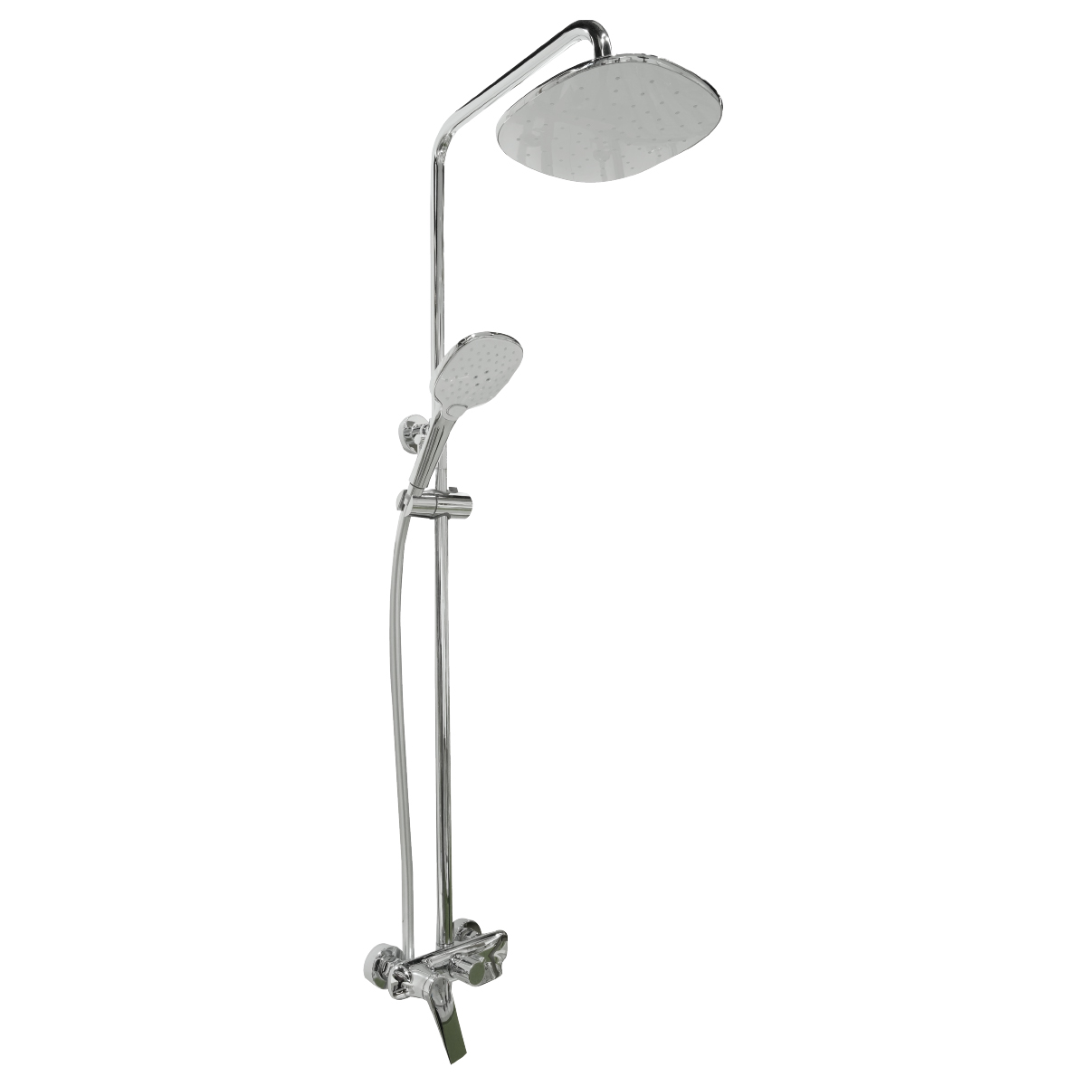 Wall Mounted Shower Column Chrome