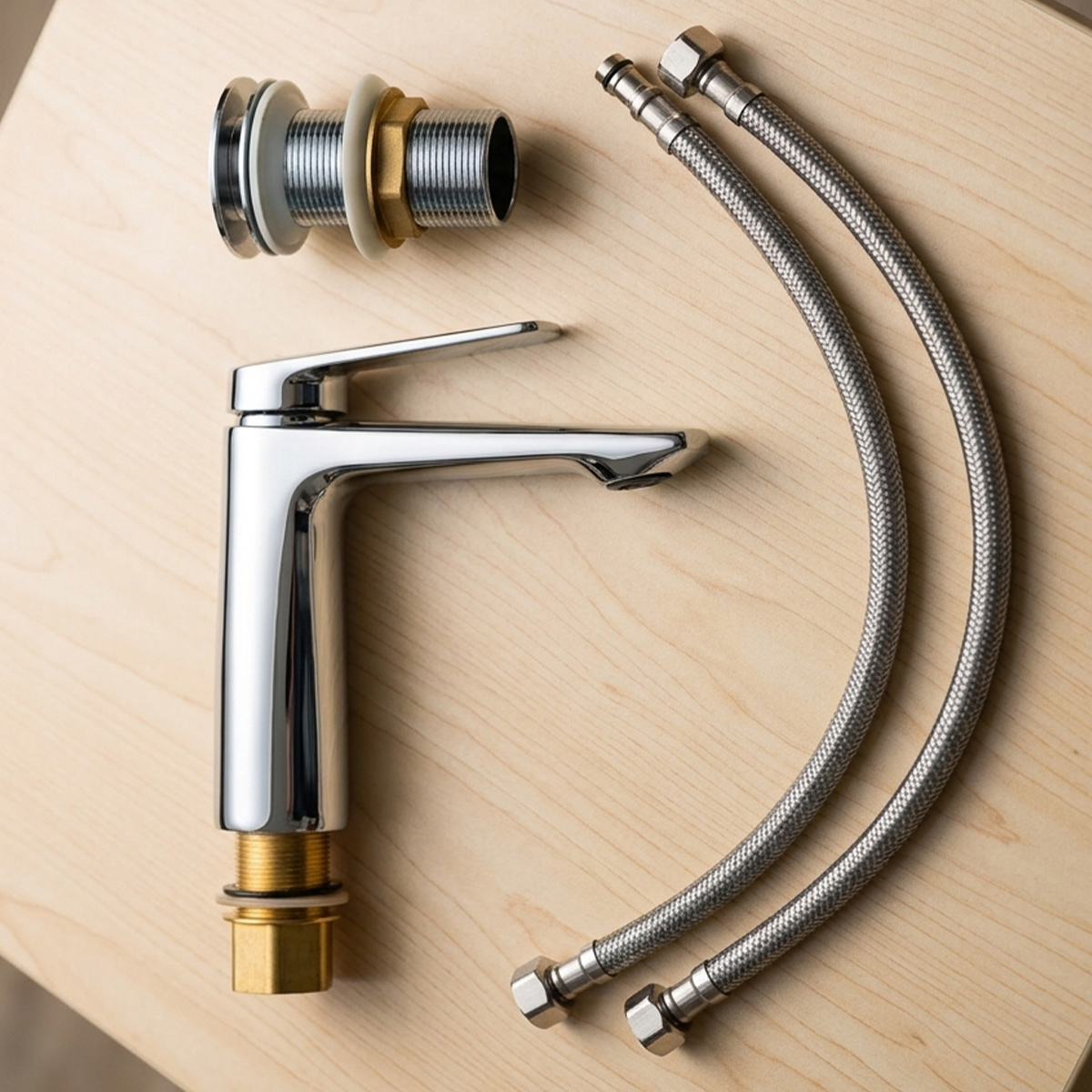 Single Lever Wash Basin Tap 1x1