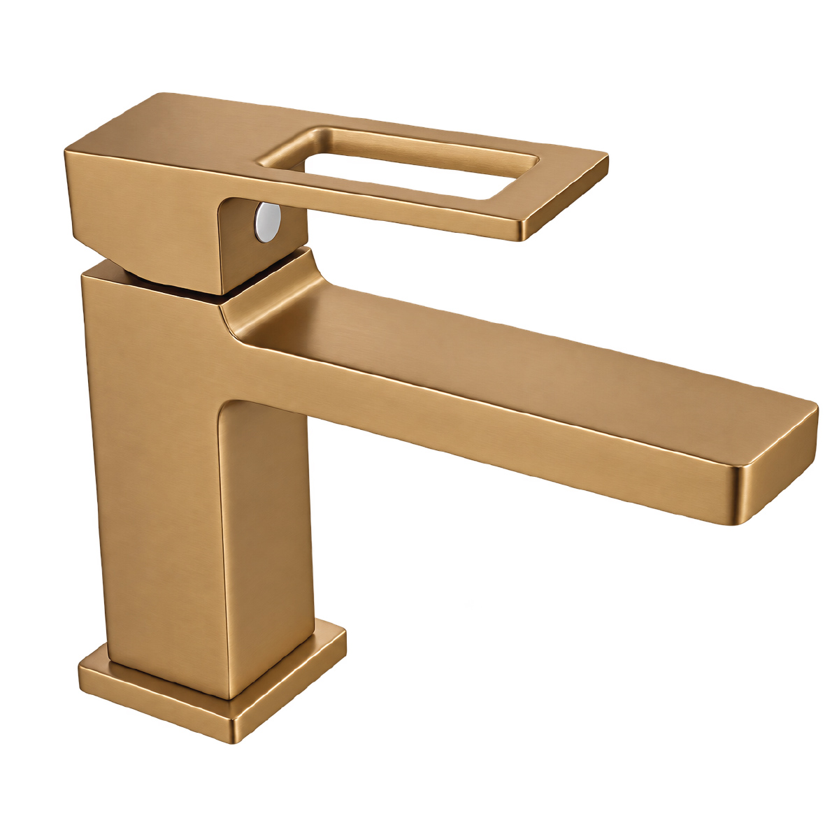 Modern Golden Brass Mixer
