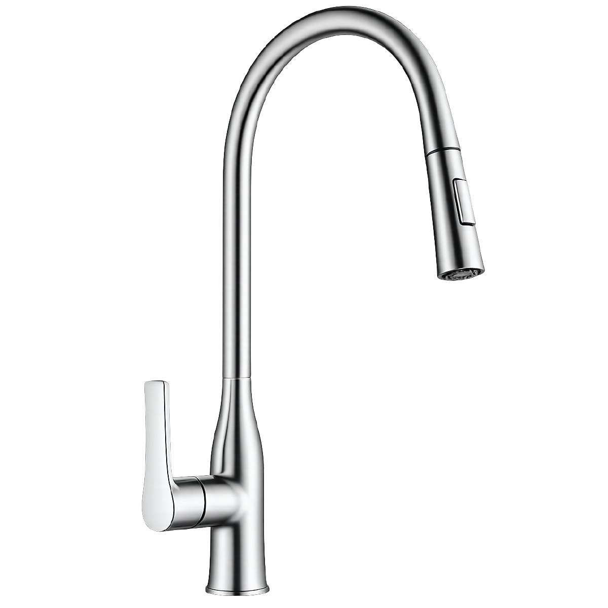 High-Arc Single-Handle Pull-Down Kitchen Faucet