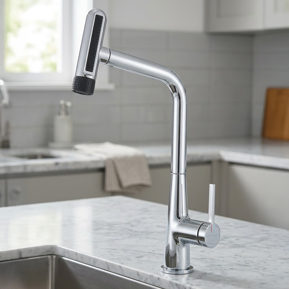 Pull-Out Kitchen Mixer