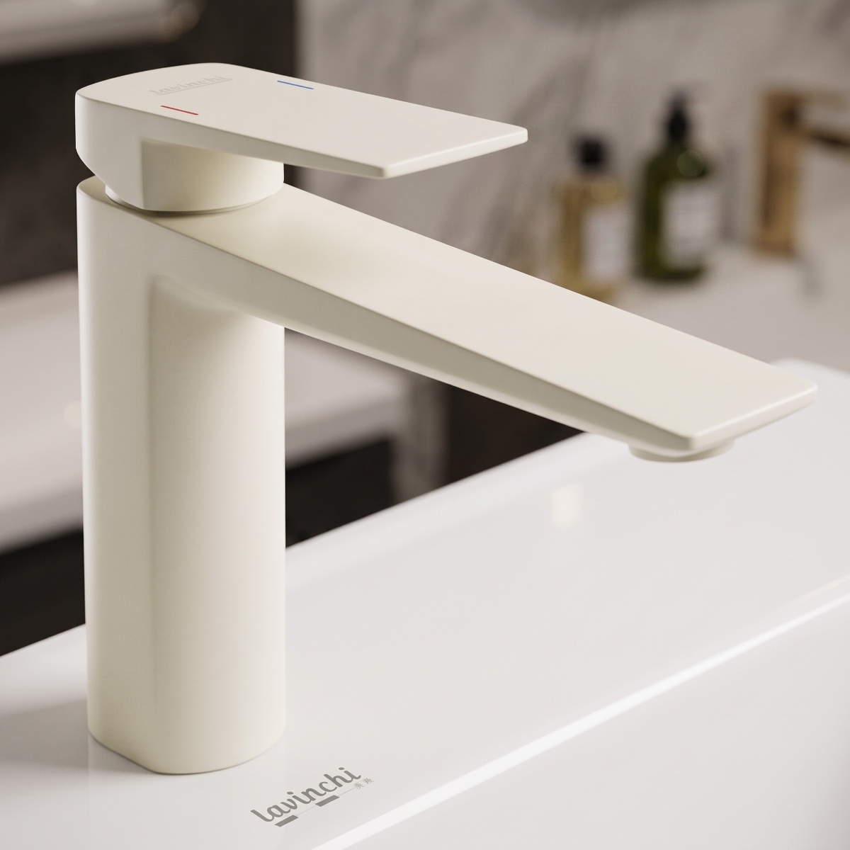 Brass Modern Basin Mixer