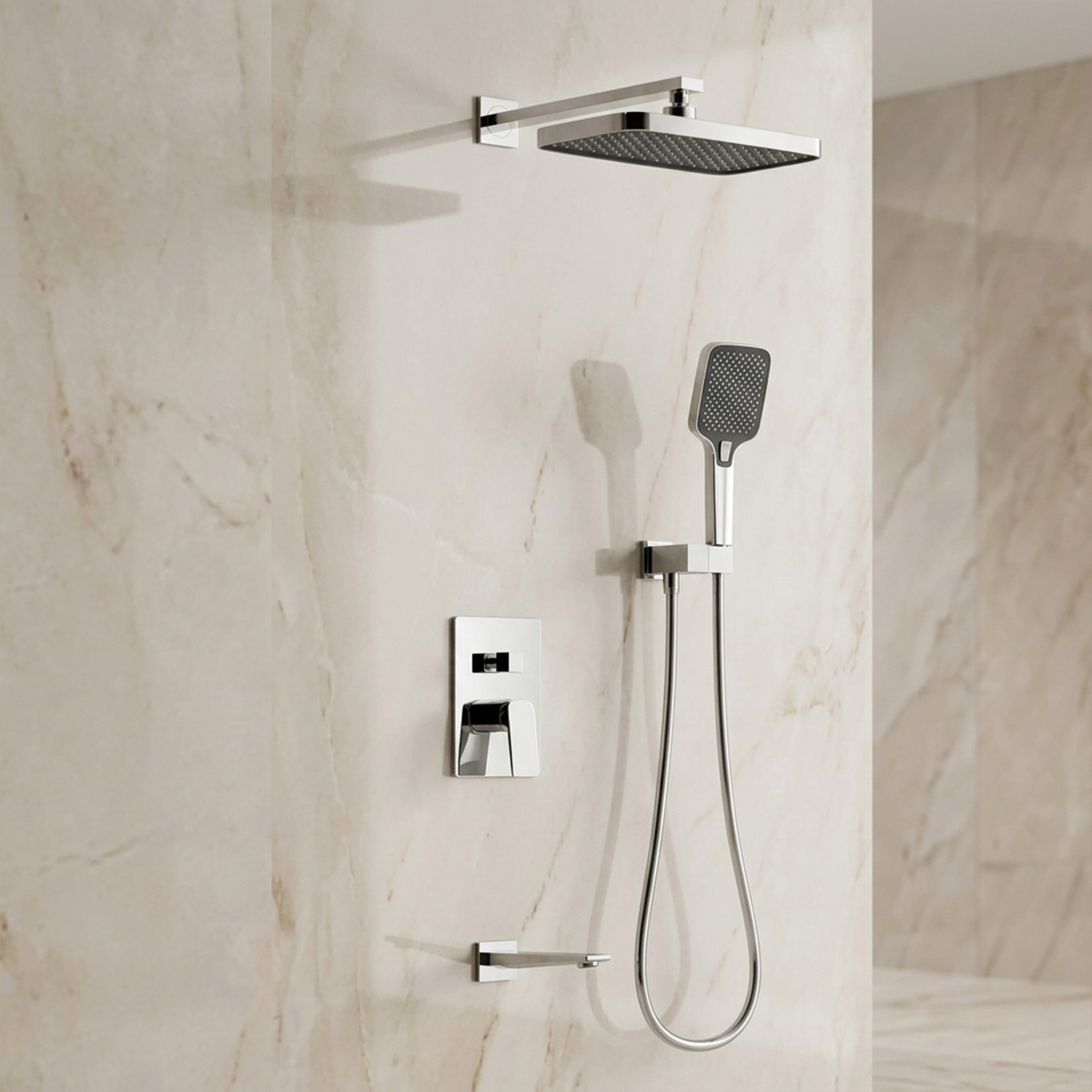 Shower Column Concealed