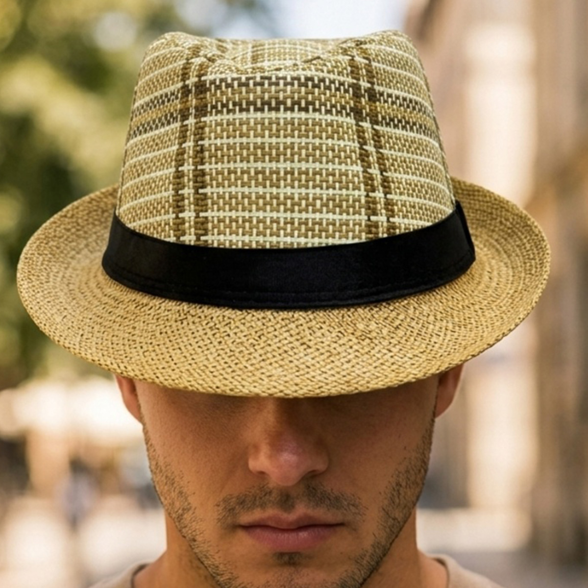 Mens Straw Hat