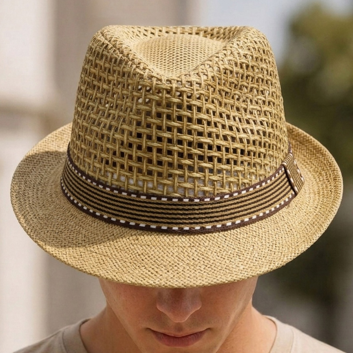 Mens Straw Hat
