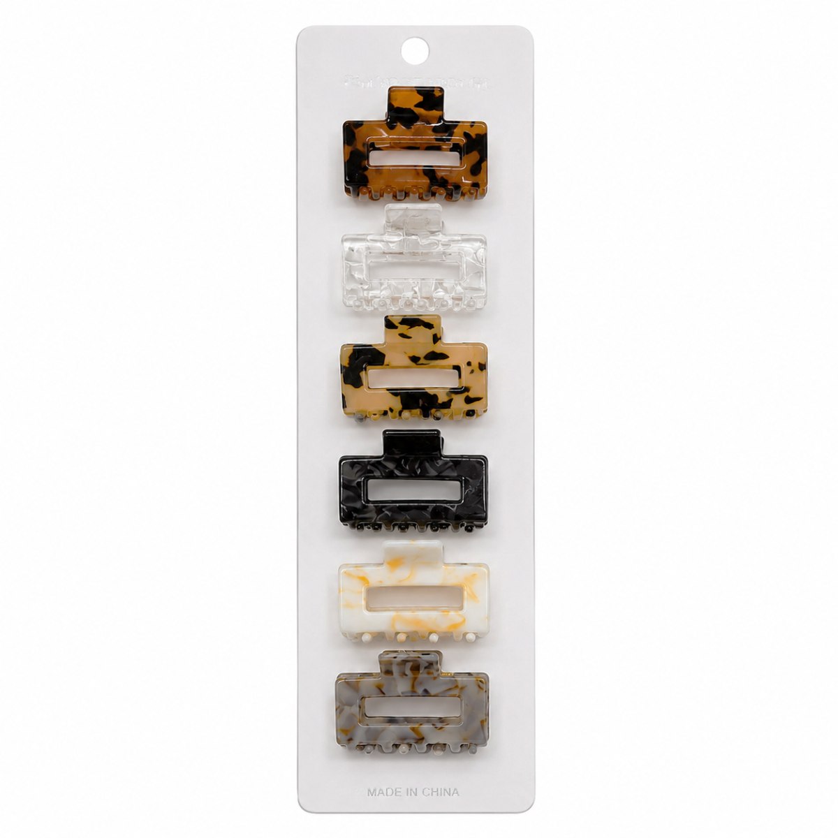 Jaw Clip Set 6 Pieces