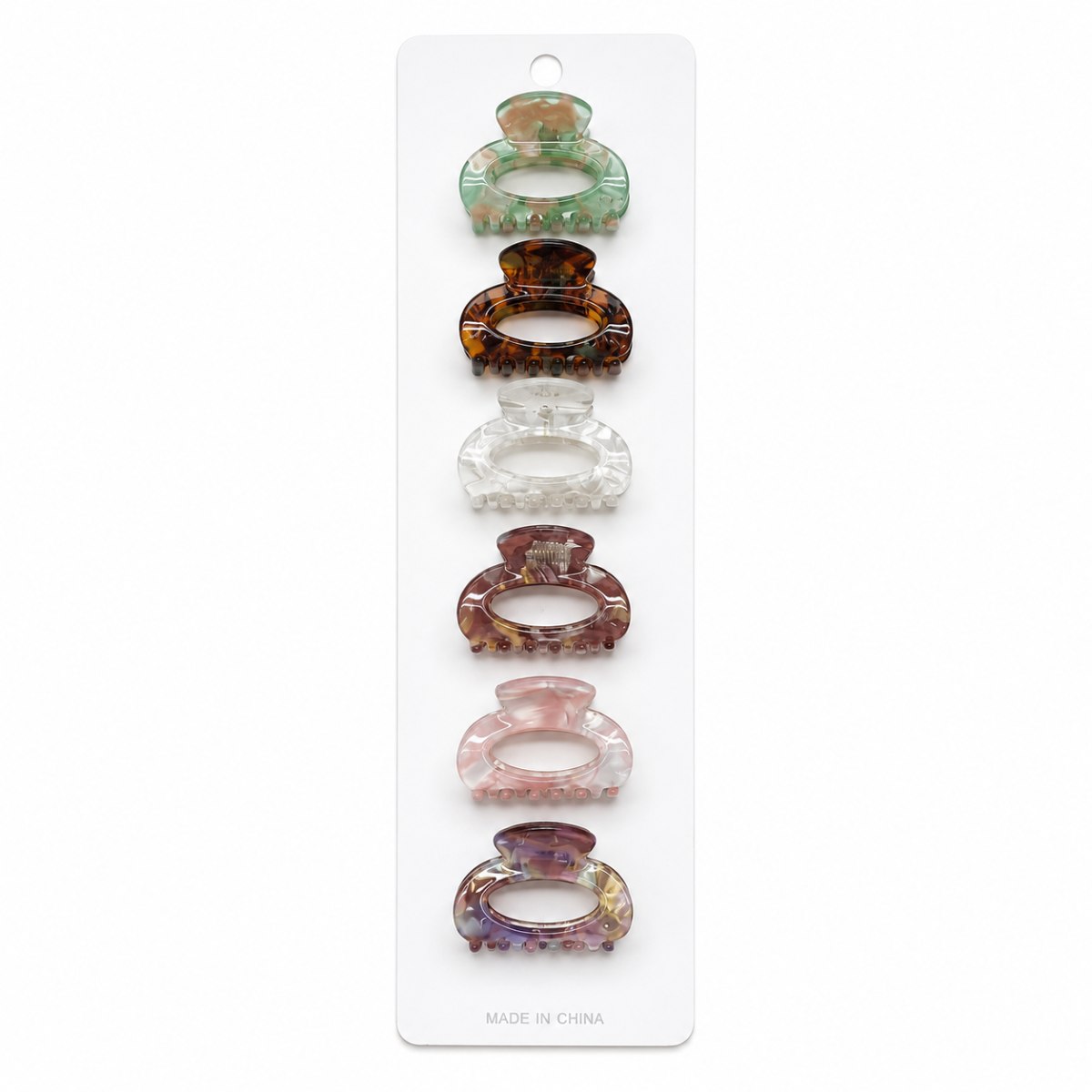 Jaw Clip Set 6 Pieces