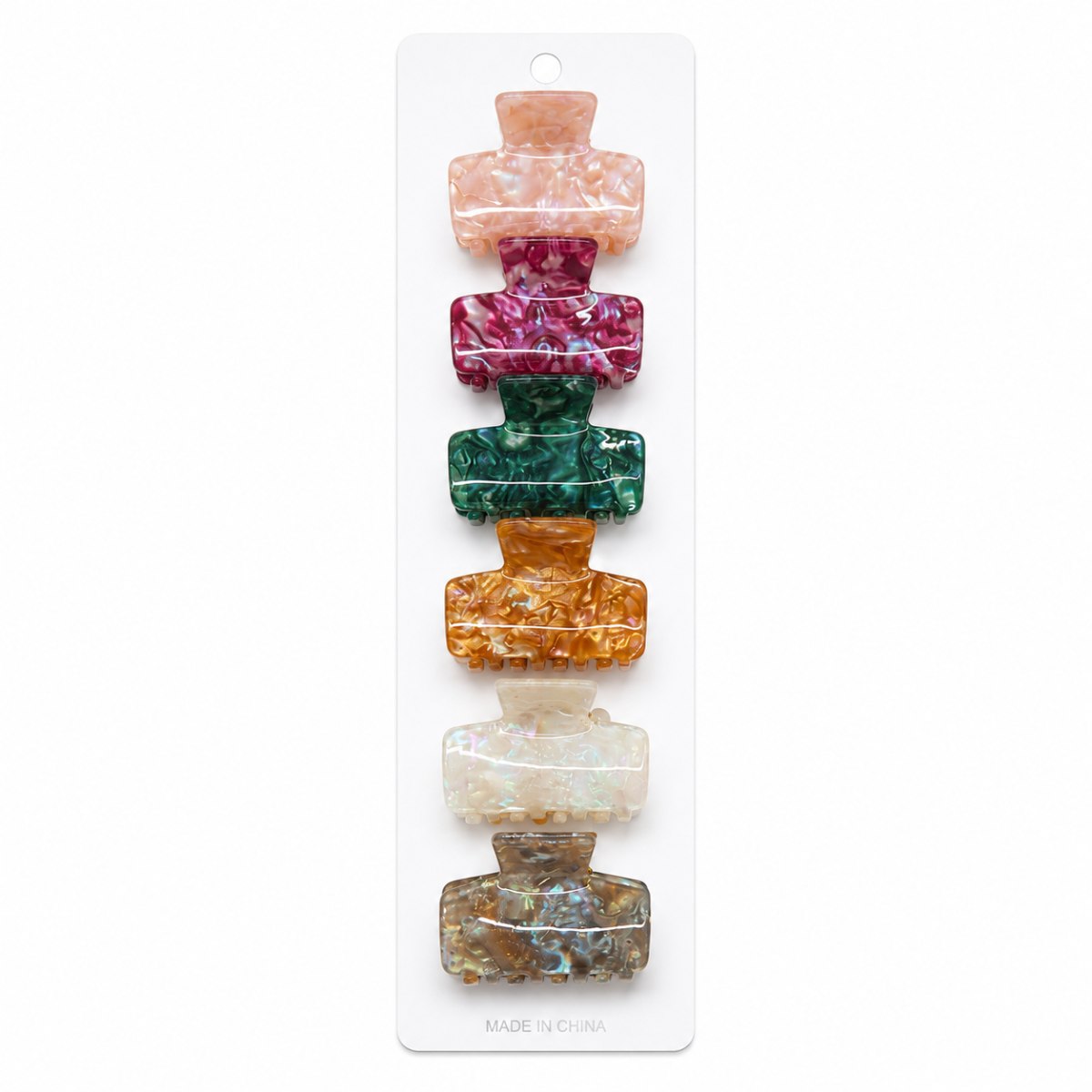 Jaw Clip Set 6 Pieces