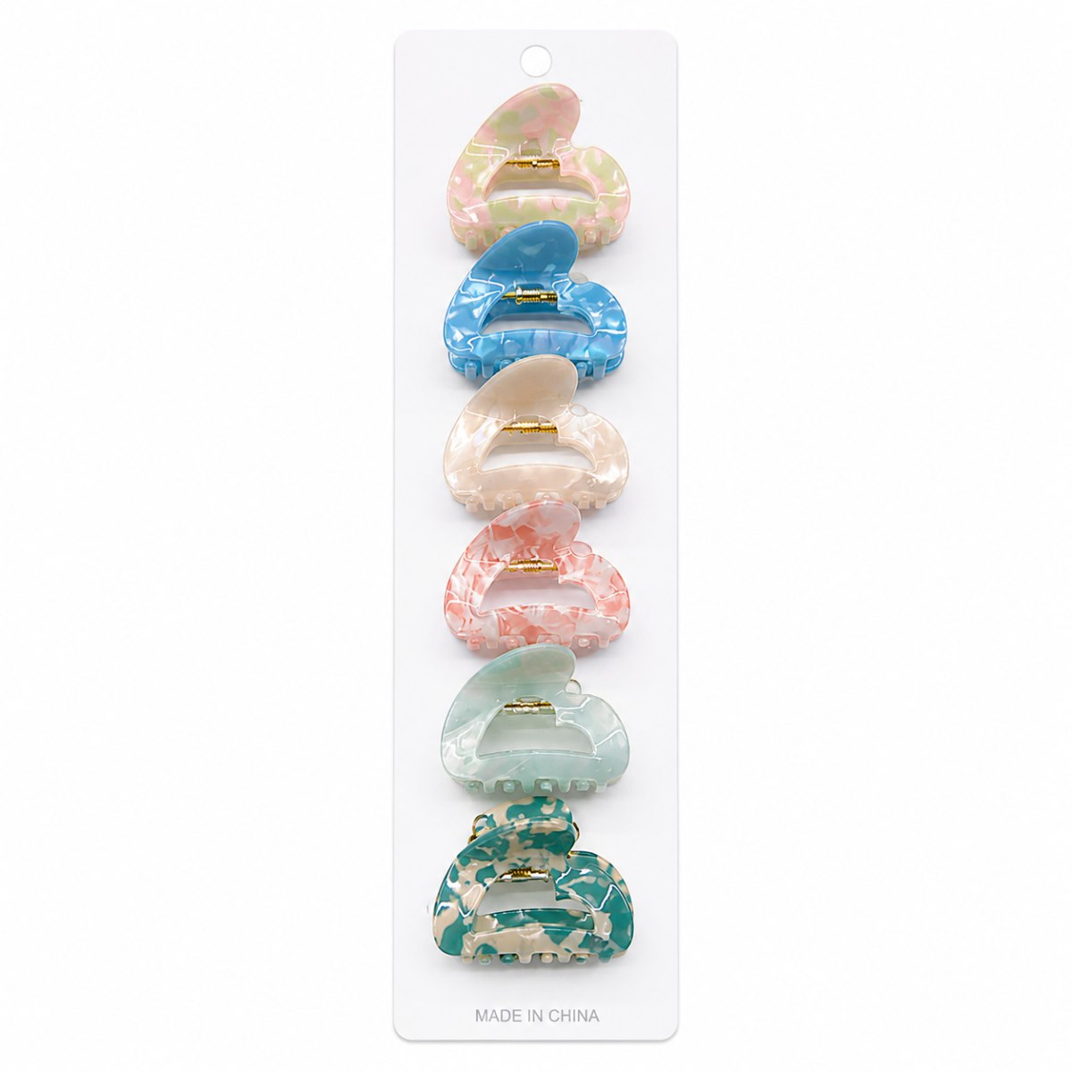 Jaw Clip Set 6 Pieces