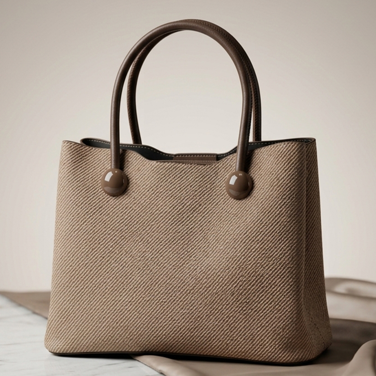 Ladies Hand Bag Soft Plain