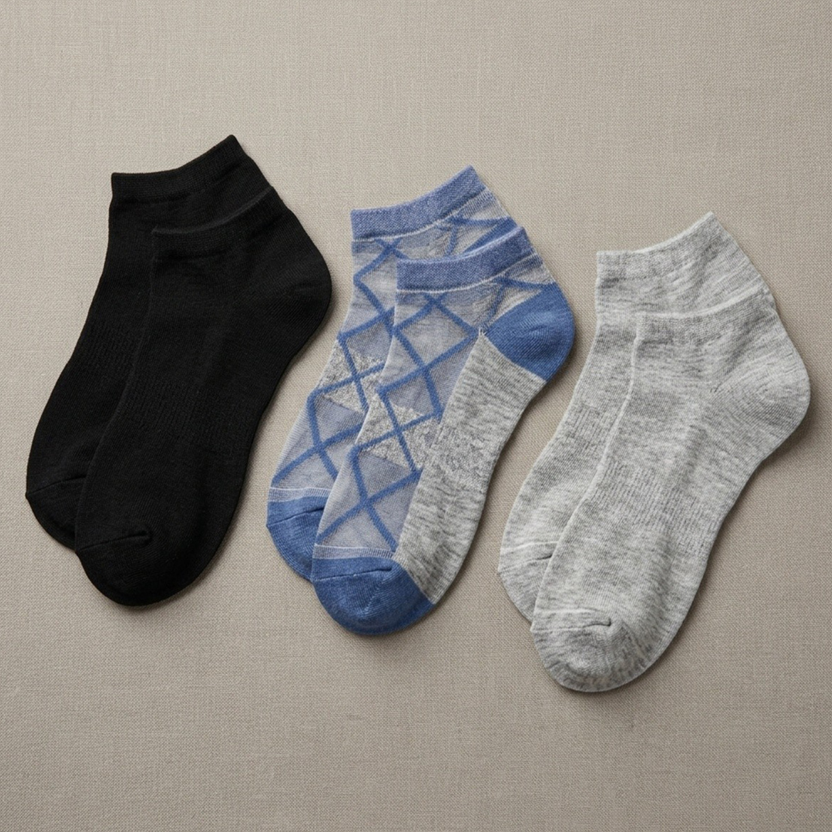 Ladies Socks 3 Pieces Set