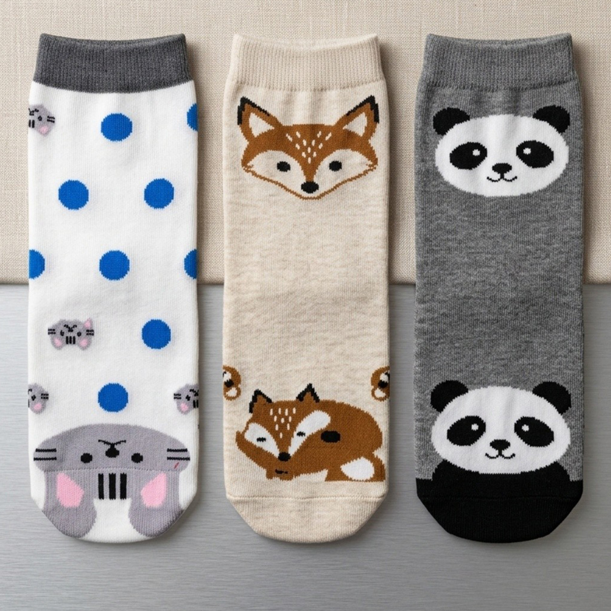 Ladies Socks 3 Pieces Set