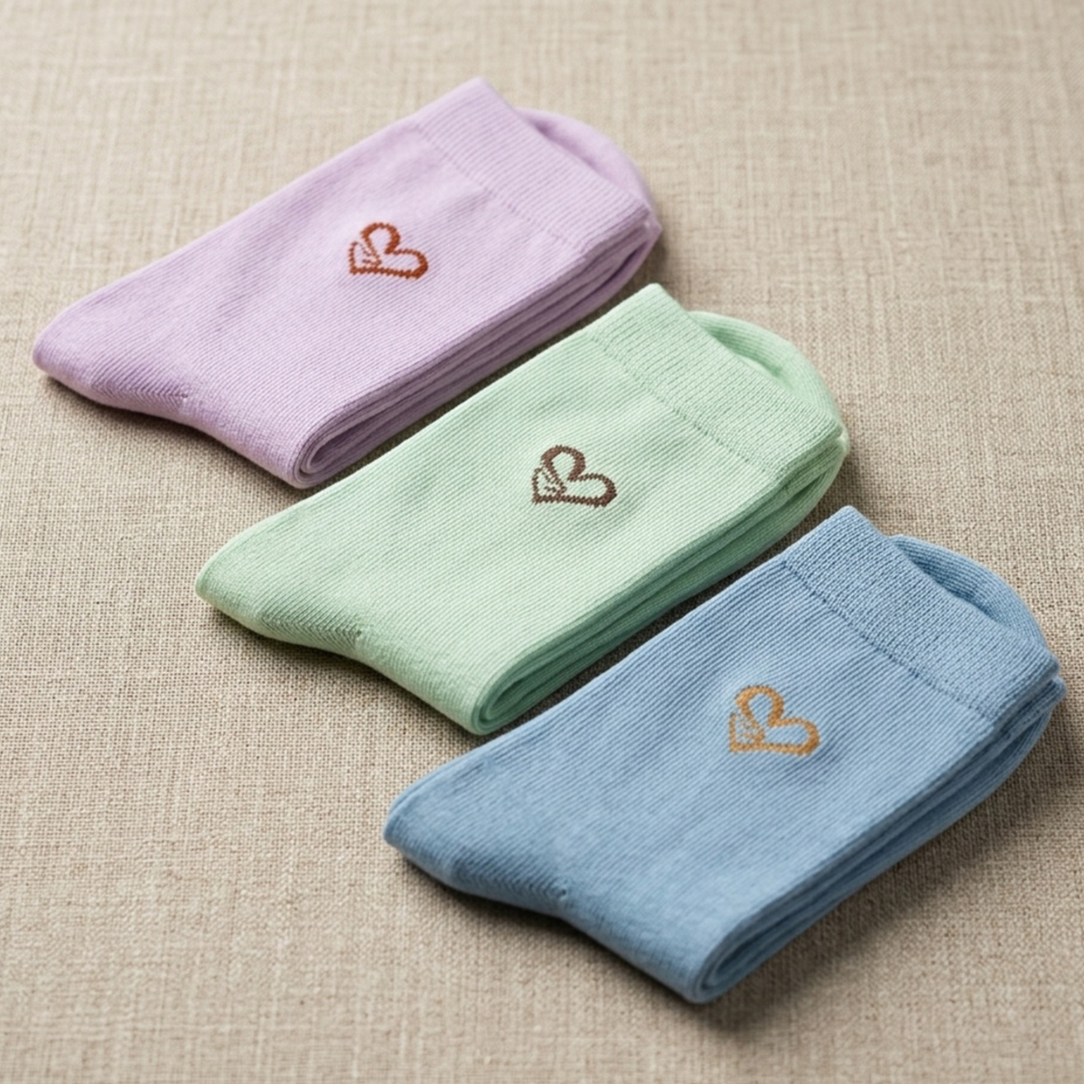 Ladies Socks 3 Pieces Set