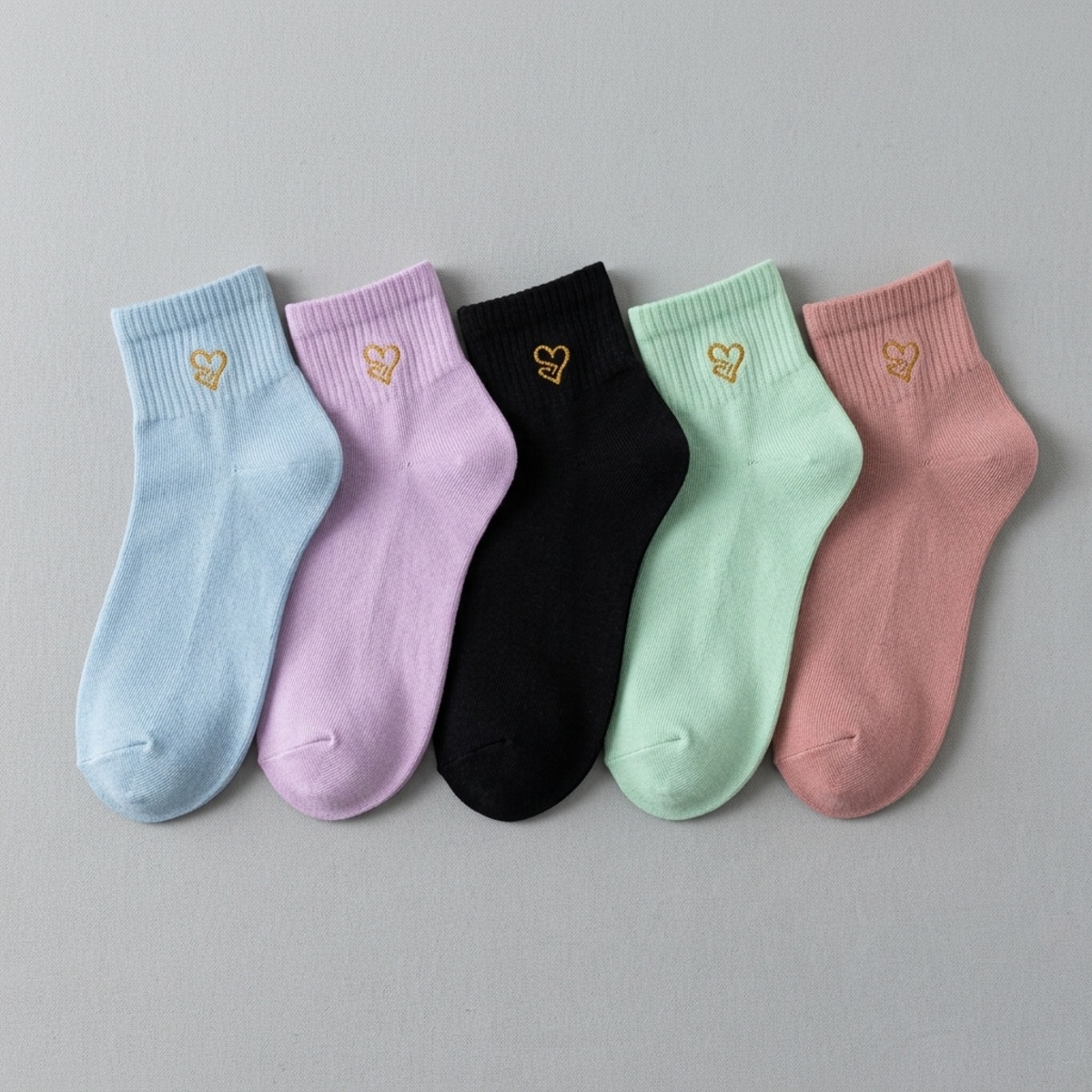 Ladies Socks 5 Pieces Set