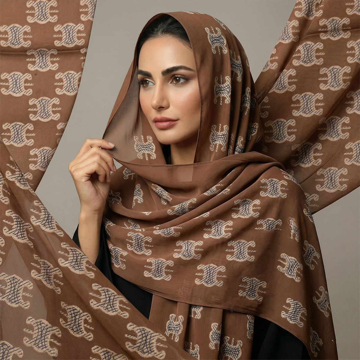 Ladies Scarf 90x90cm