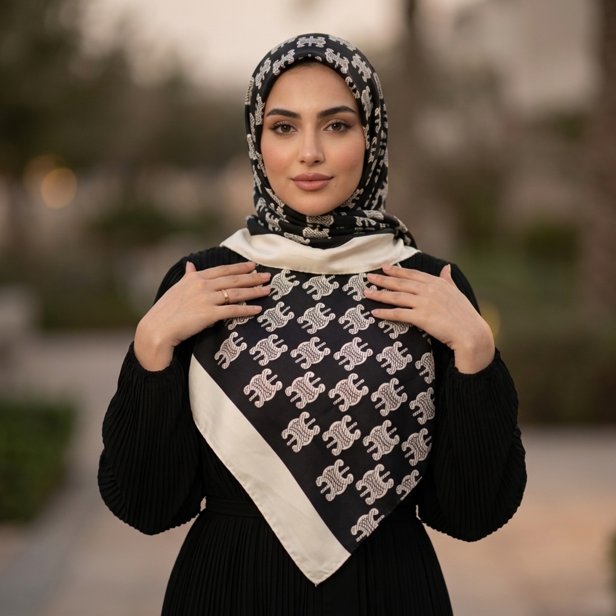 Ladies Scarf 90x90cm