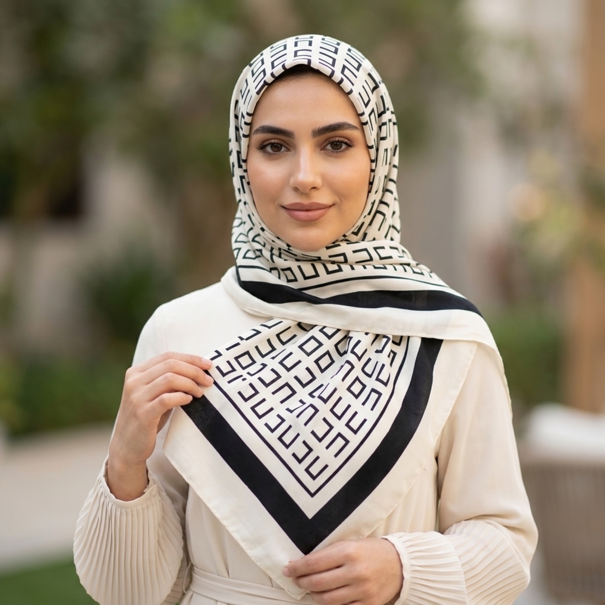 Ladies Scarf 90x90cm