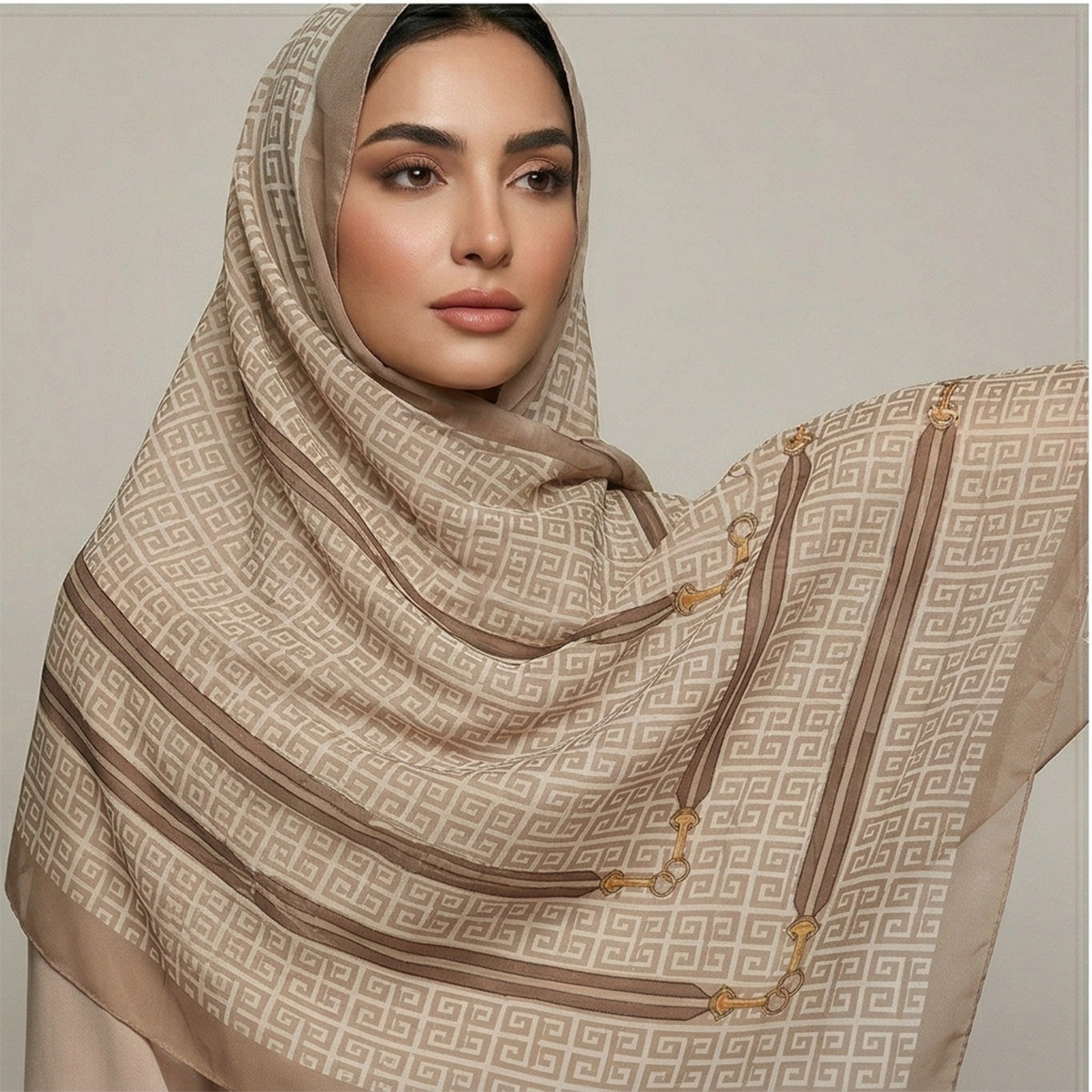 Ladies Scarf 90x90Cm