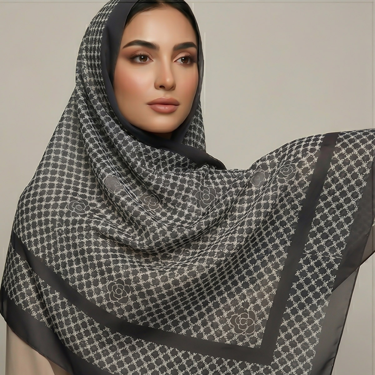 Ladies Scarf 90x90Cm