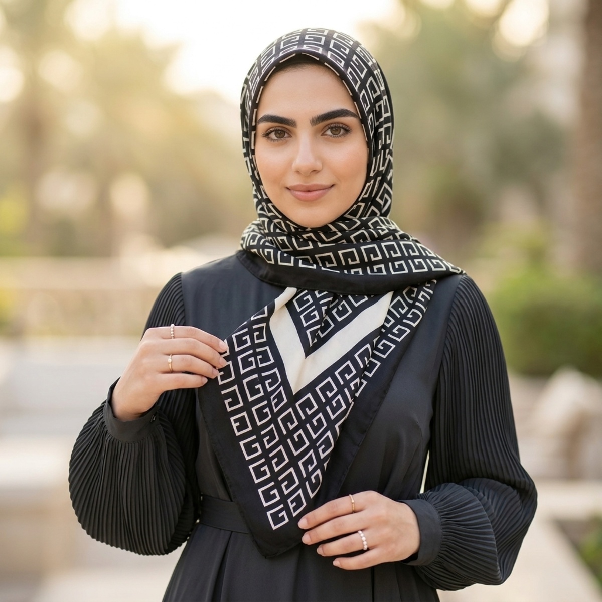 Ladies Scarf 90x90cm