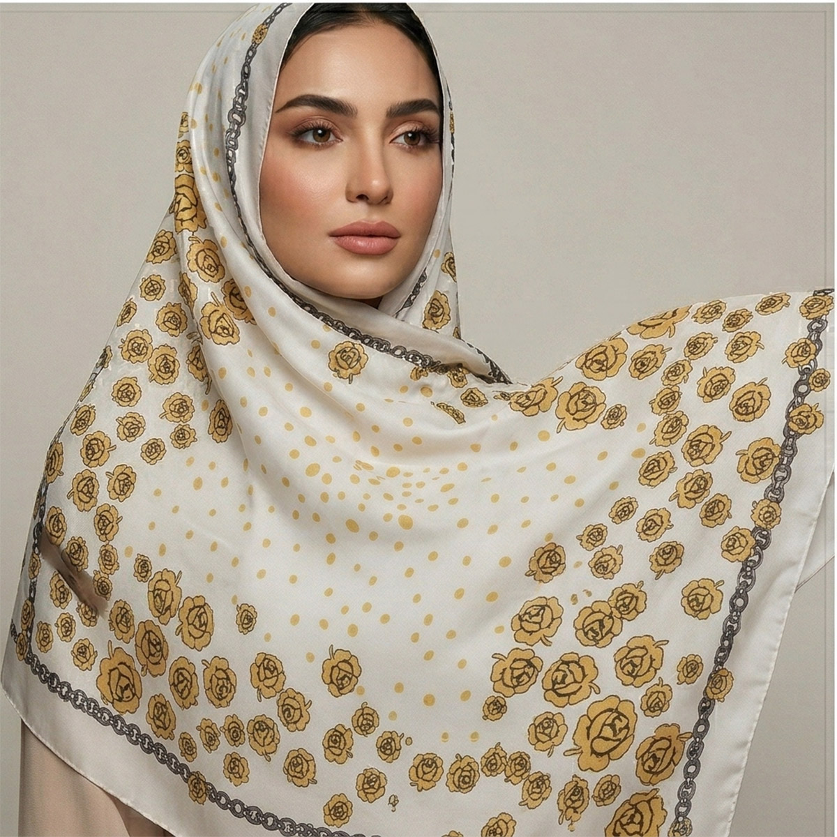 Ladies Scarf 90x90Cm