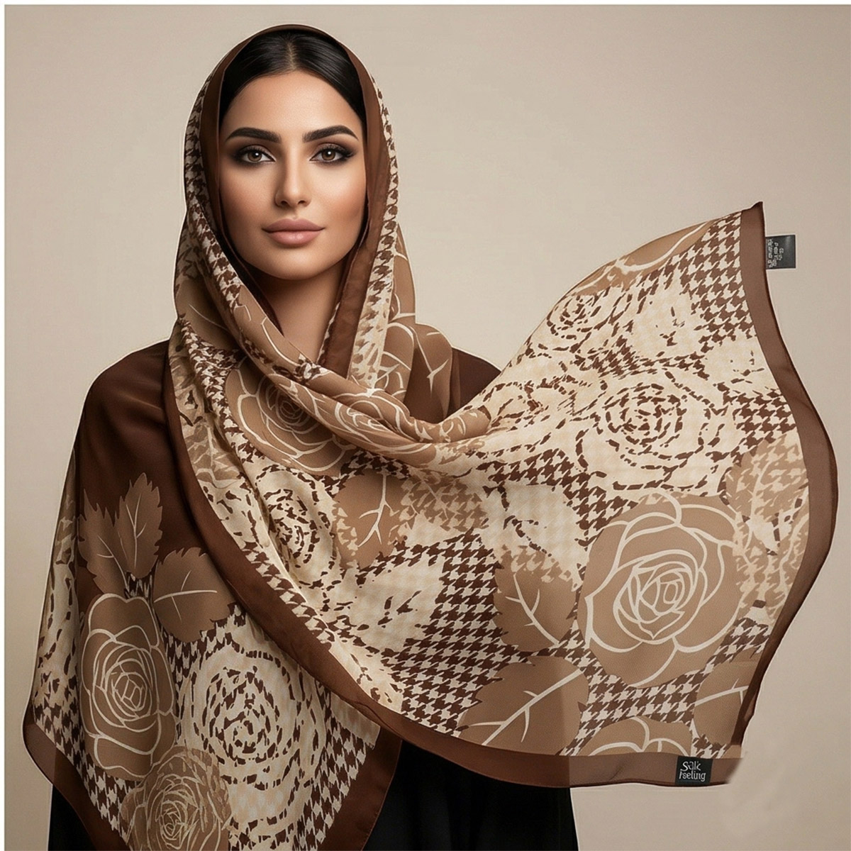 Ladies Scarf 90x90Cm