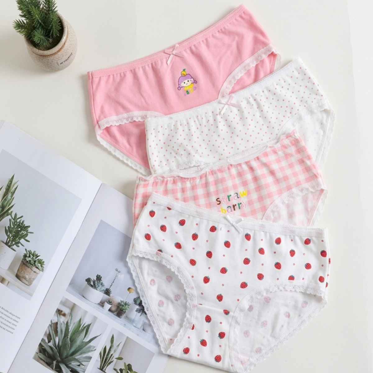 Girls Underwear Set 4 Pieces