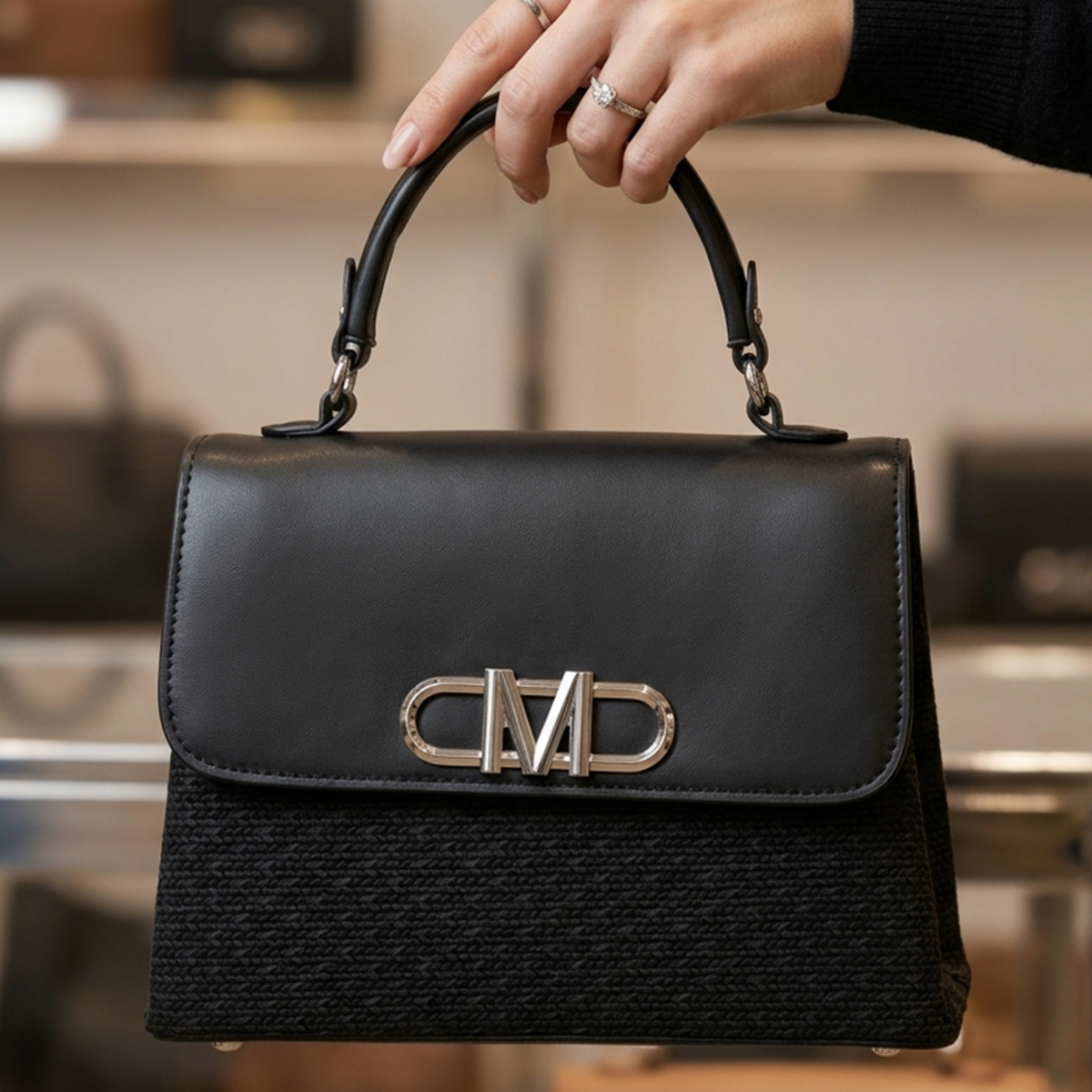 Ladies Soft Bag Black