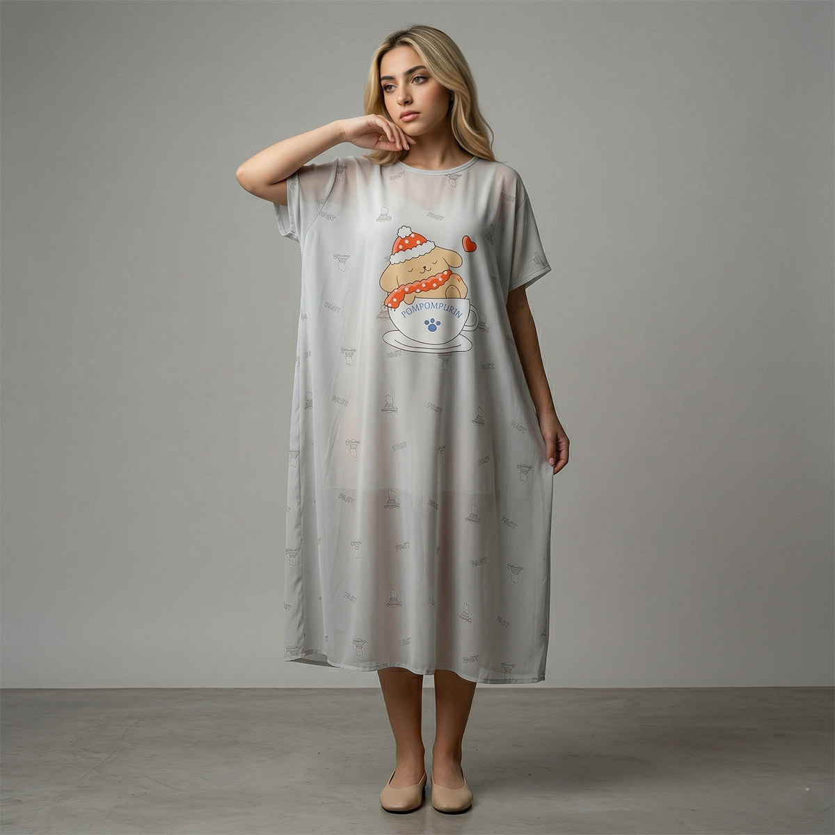 Ladies Midi Gown