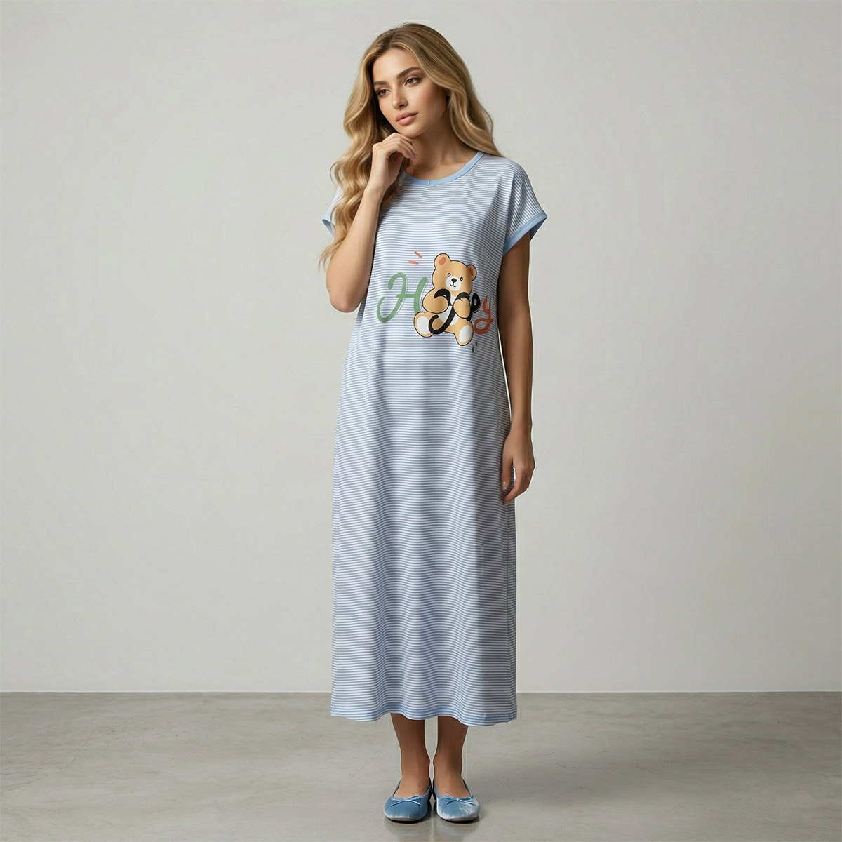 Ladies Midi Gown