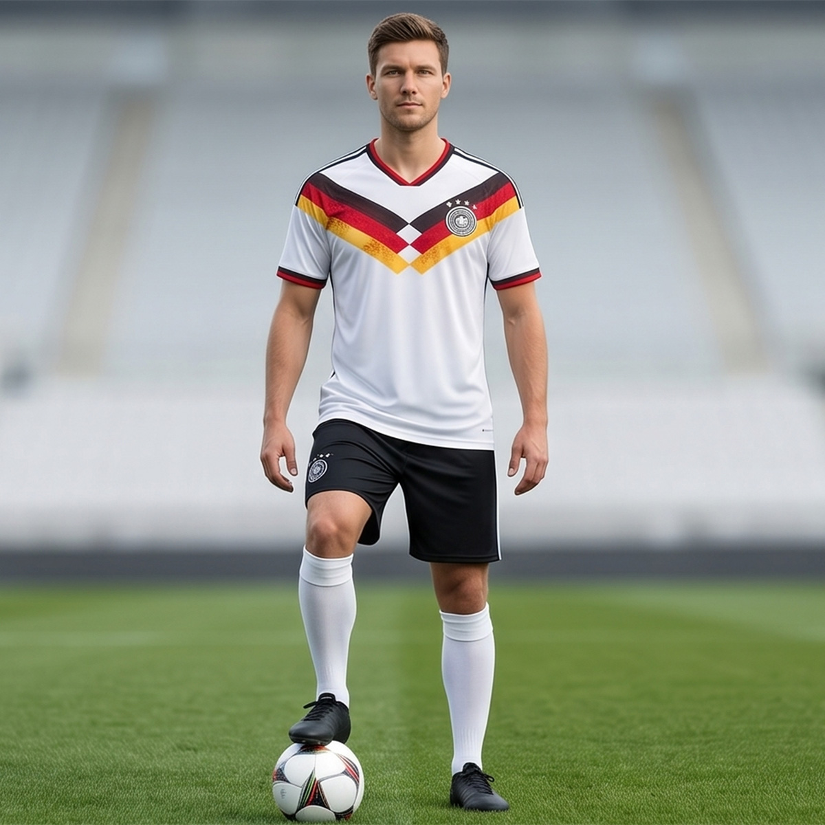 Mens Foot Ball Set White