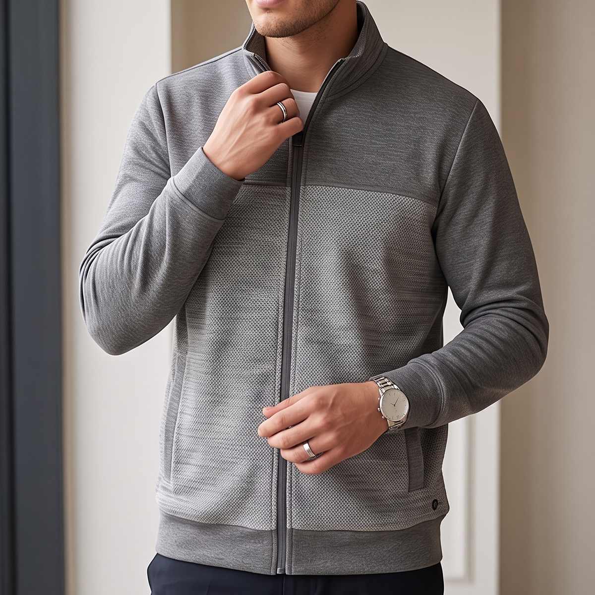 Mens Turtle Neck Sweater