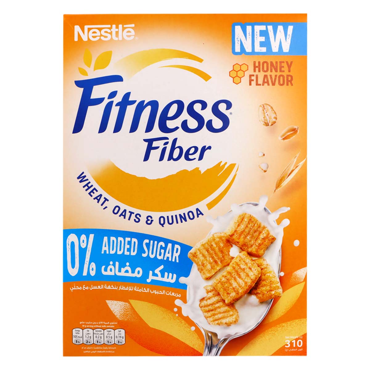 Nestle Fitness Fiber Wheat Oats & Quinoa with No Added Sugar 310g