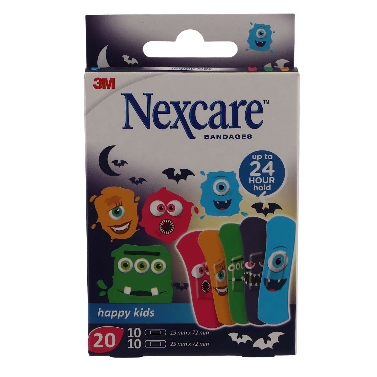 Nexcare Bandages Happy Kids 20 Strips