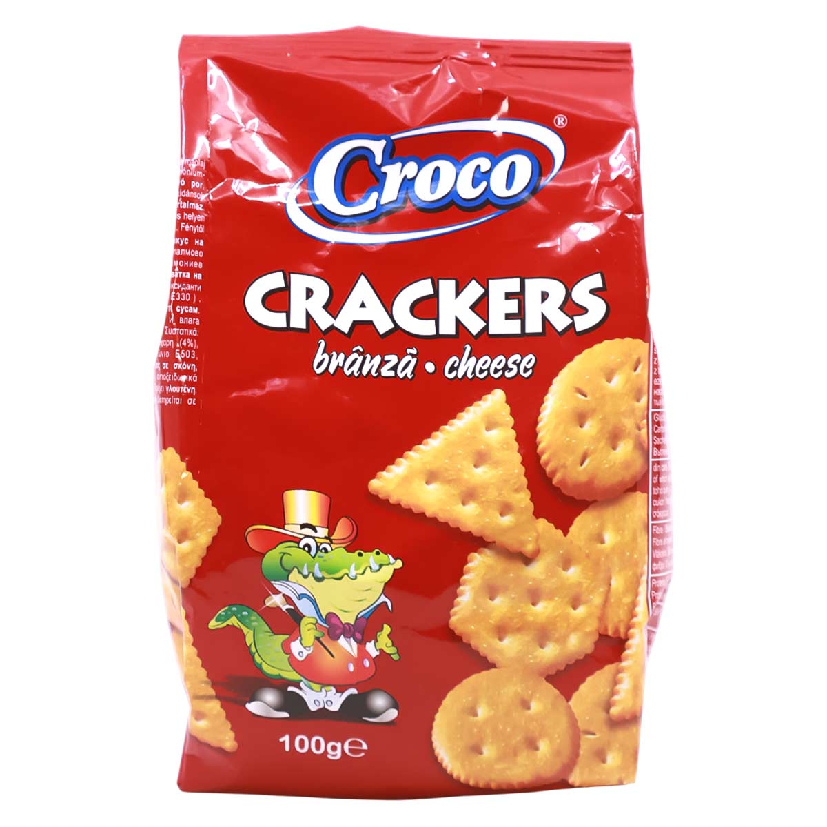 Croco Crackers Cheese Biscuits 100g
