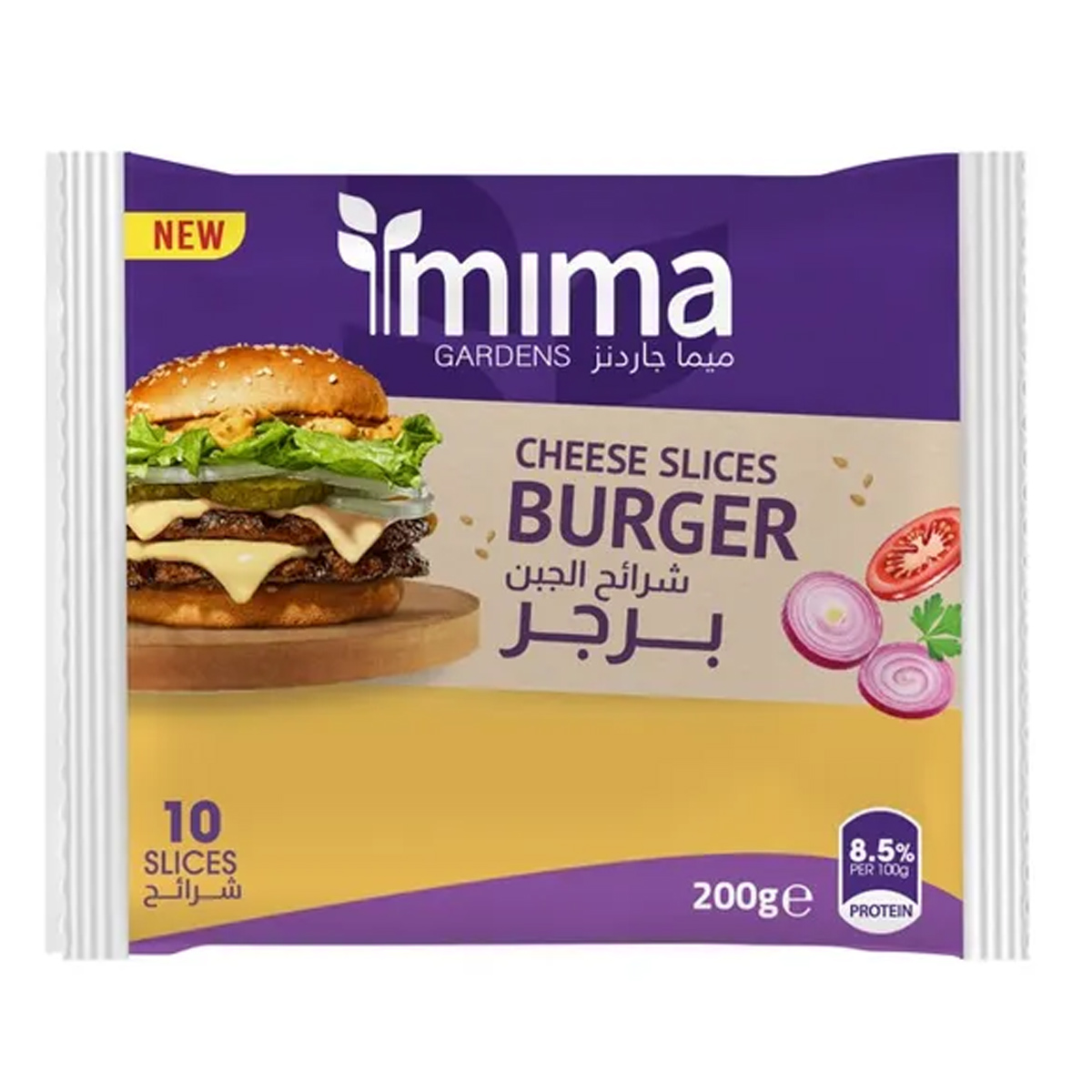 Mima Burger Cheese Slices 200g