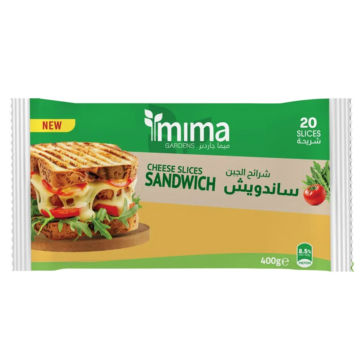 Mima Cheese Slices Sandwich 400g
