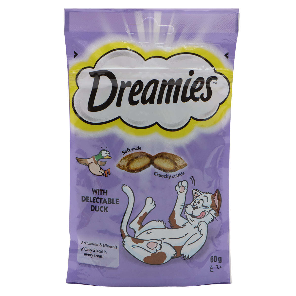 Dreamies Cat Treats Duck 8x60g