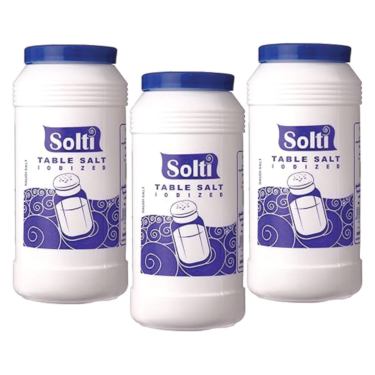 Solti Iodized Table Salt 3x700g