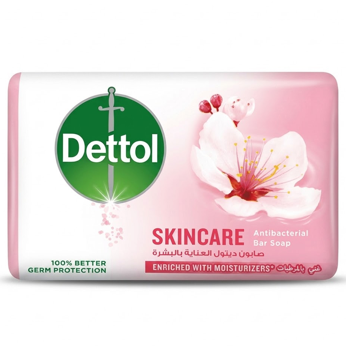 Dettol Skincare Antibacterial Bar Soap 165g