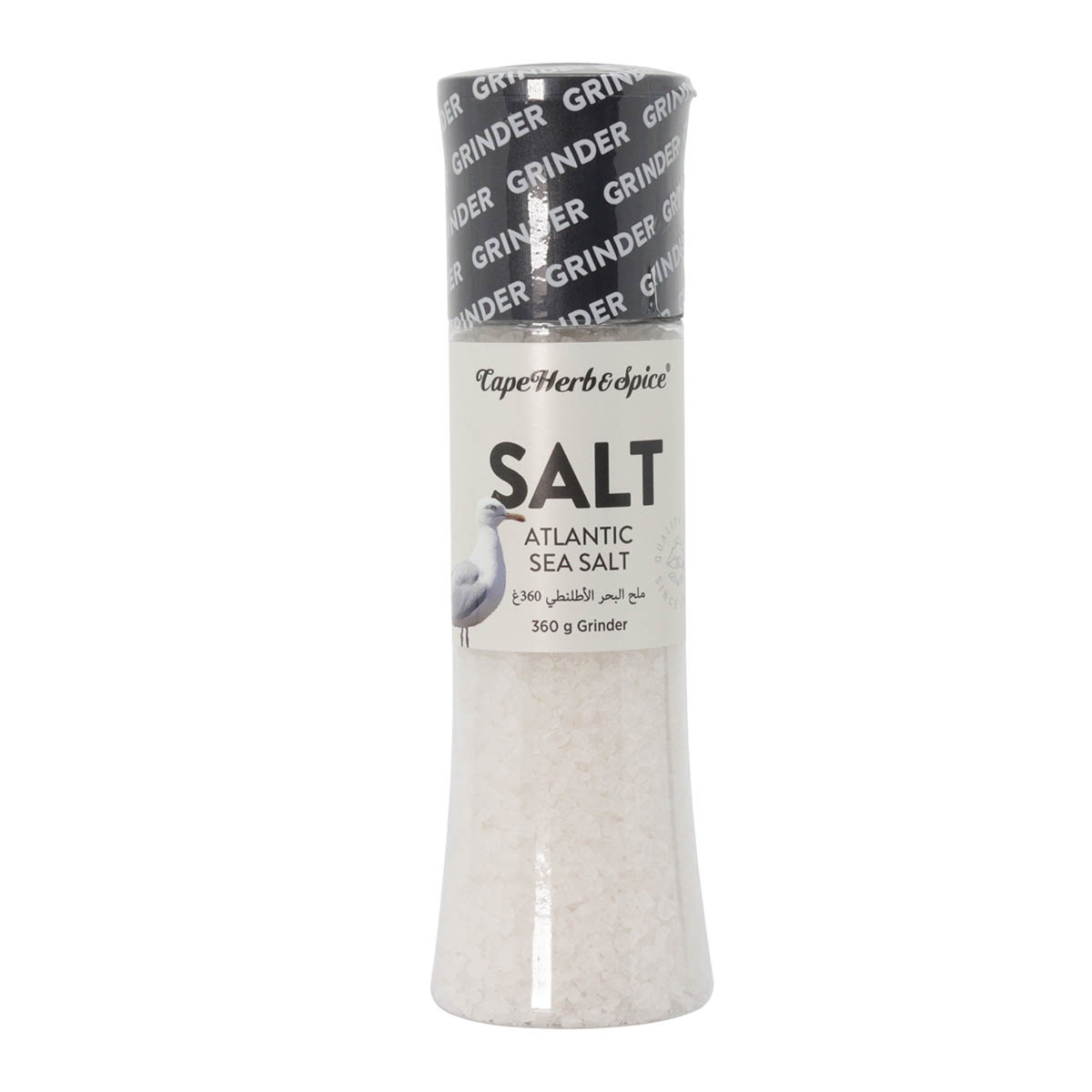 Cape Herb & Spice Atlantic Sea Salt With Grinder 360g