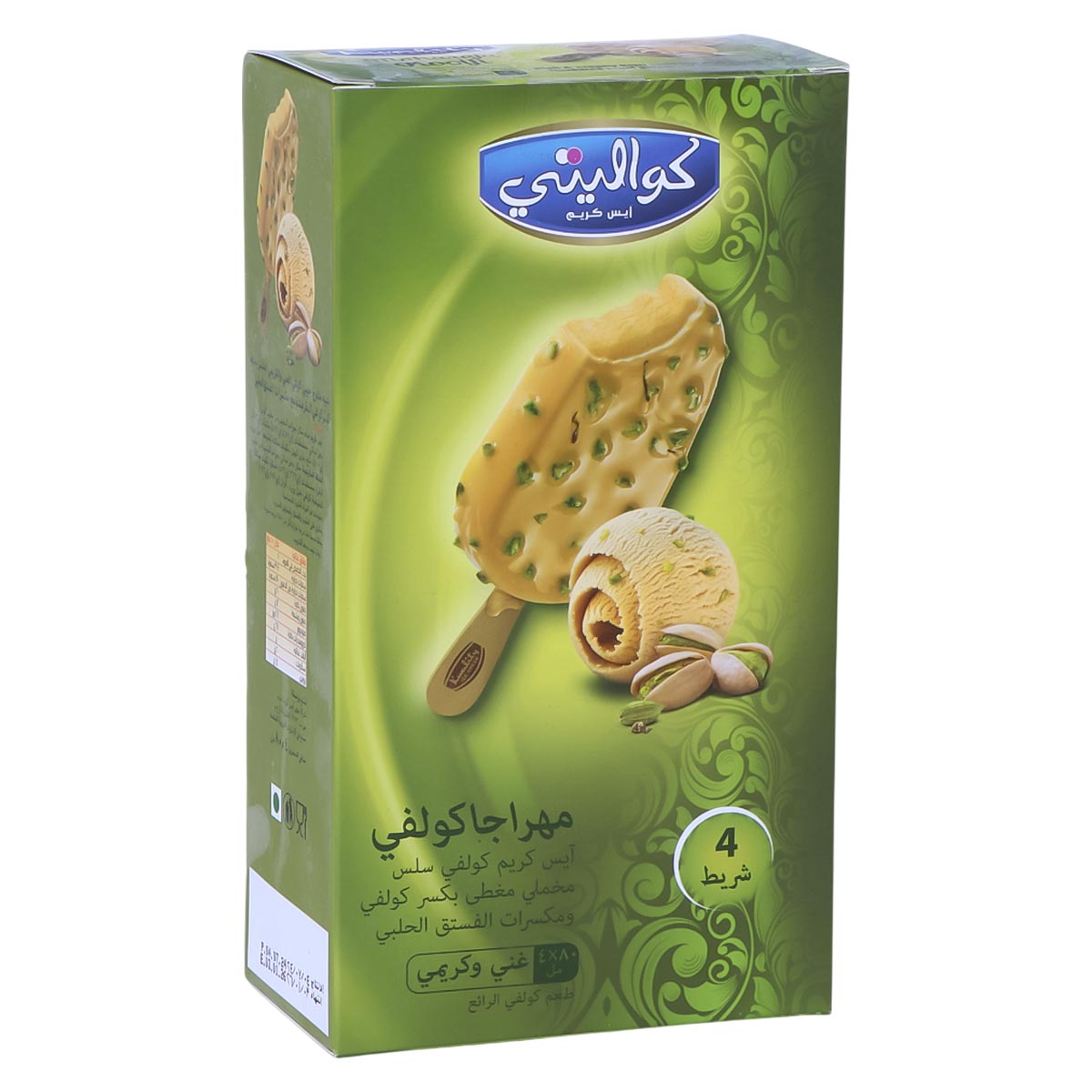Kwality Kulfi Ice Cream 4x180ml