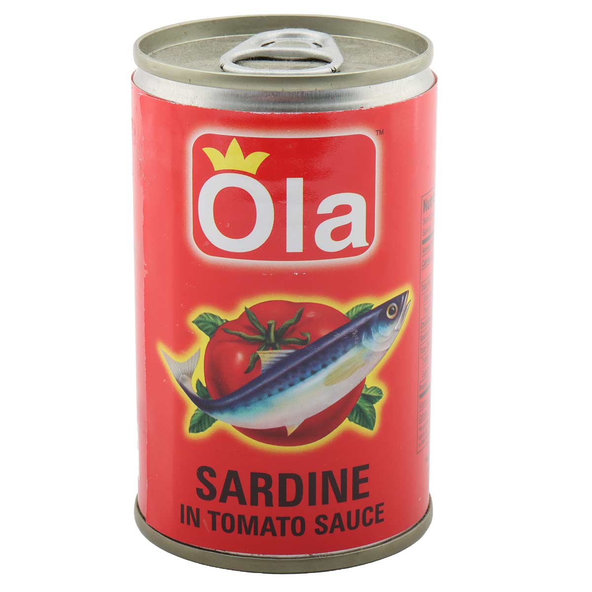 Ola Canned Sardines In Tomato Sauce 155g
