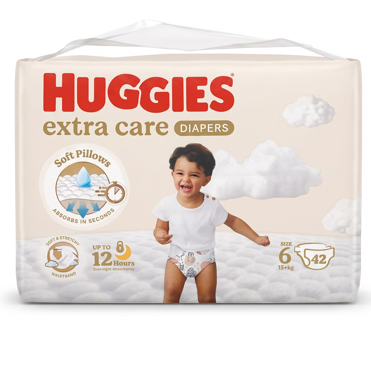Huggies Extra Care Diapers Size 6