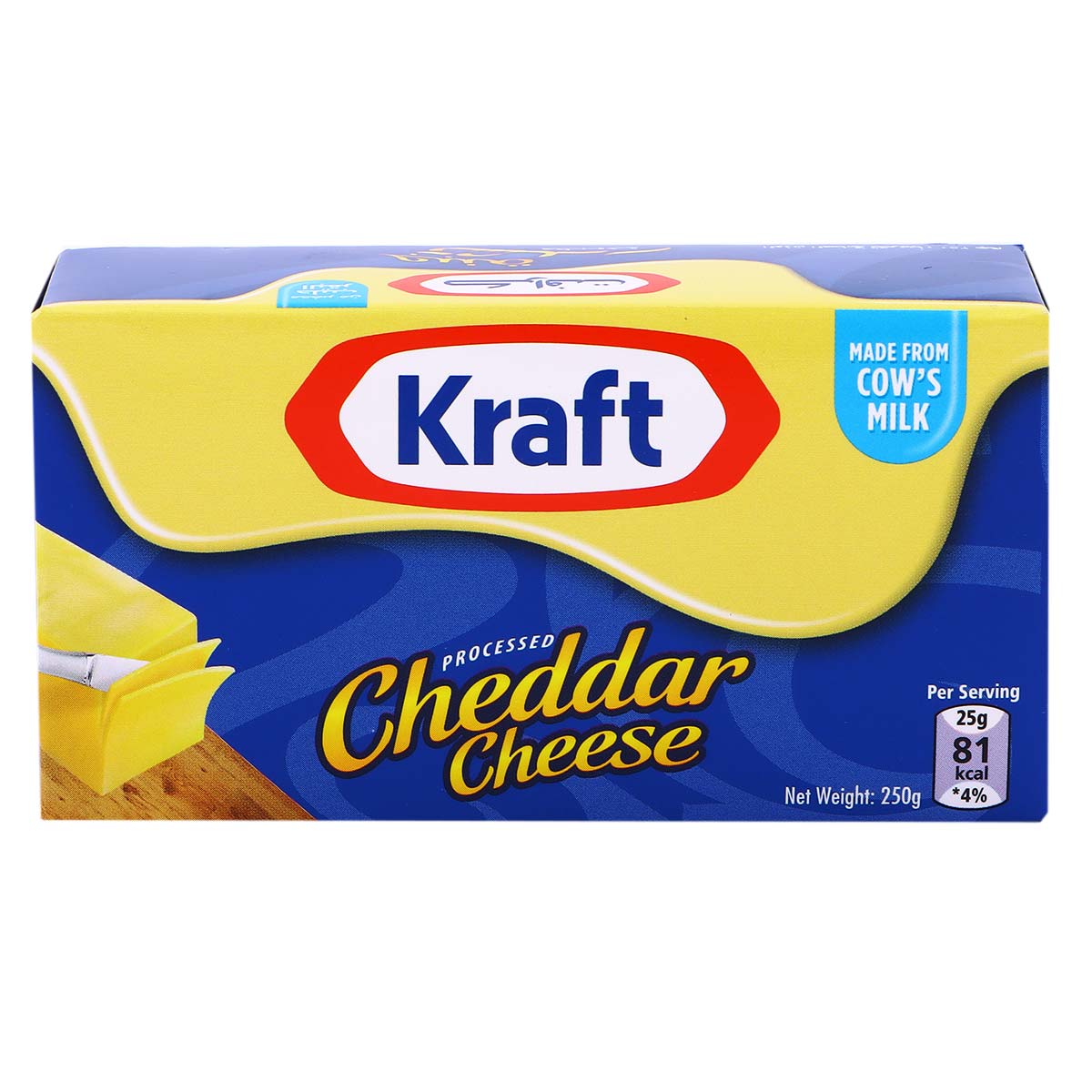 Kraft Cheddar Cheese 250g