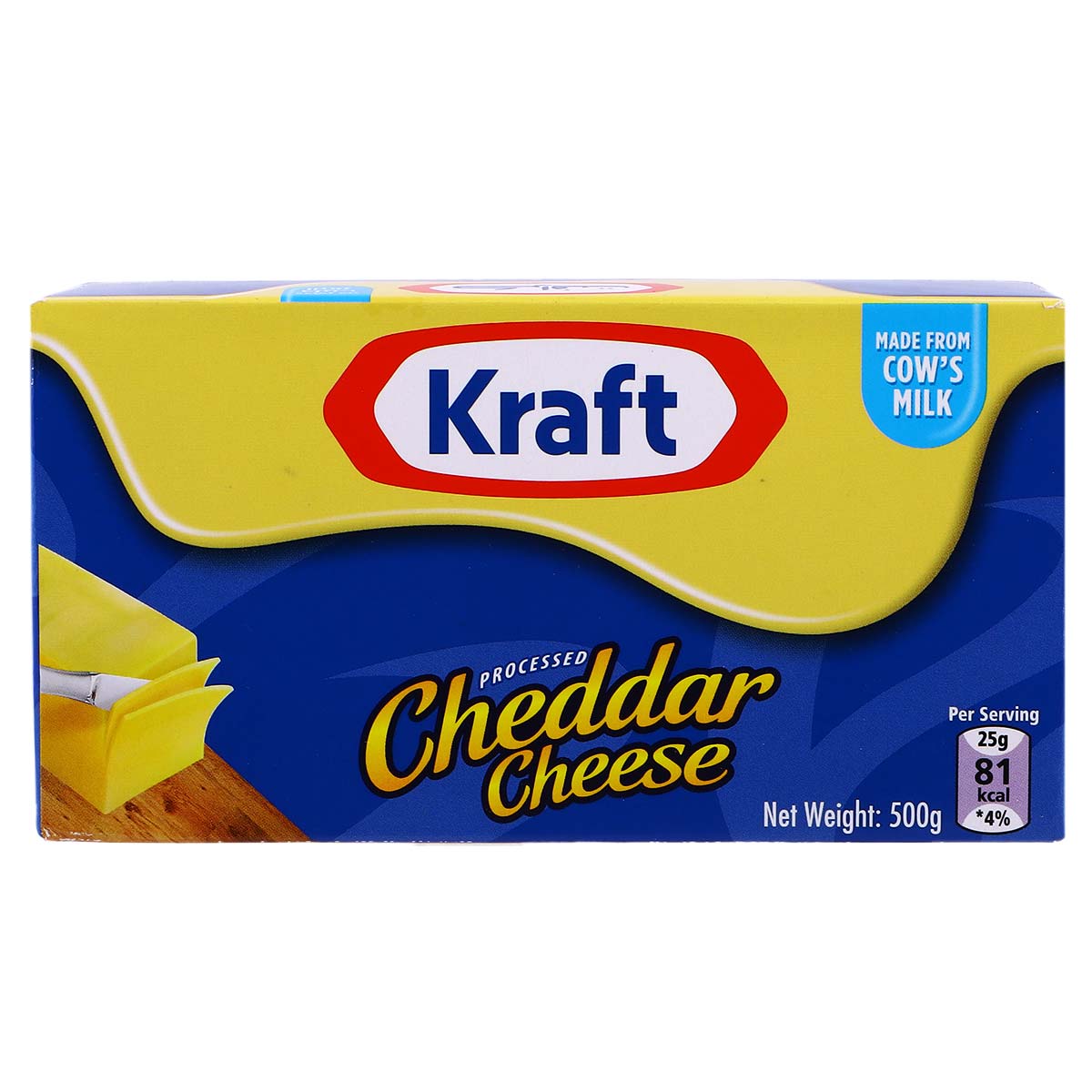 Kraft Cheddar Cheese 500g