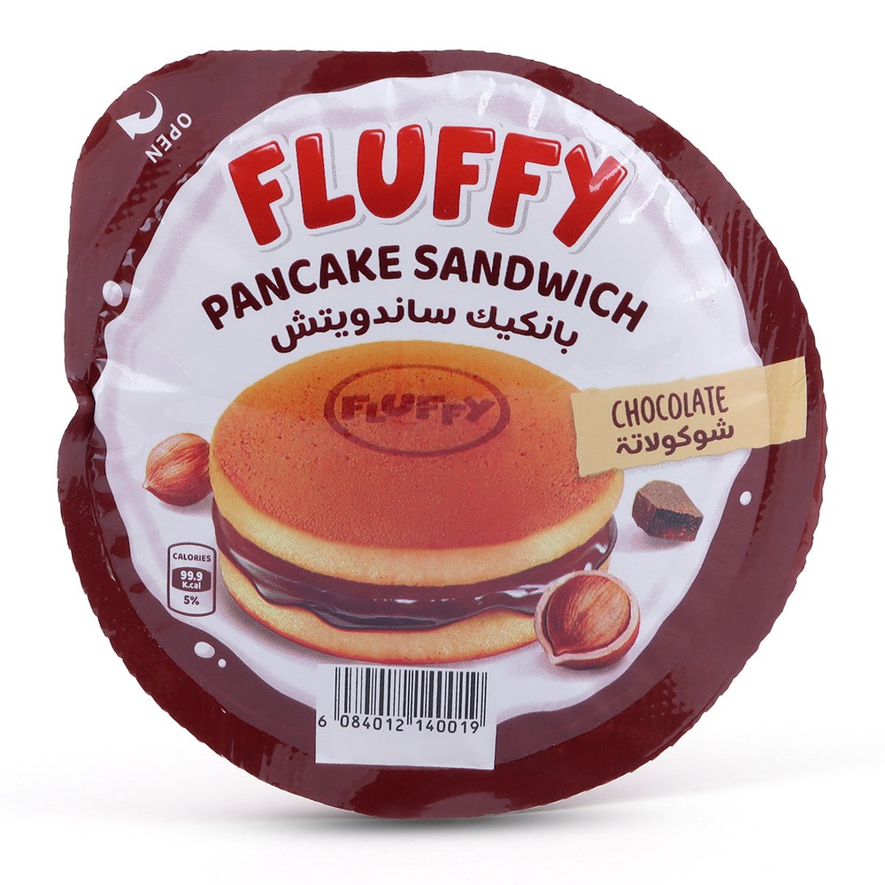 Fluffy Pancake Sandwich Chocolate 37g