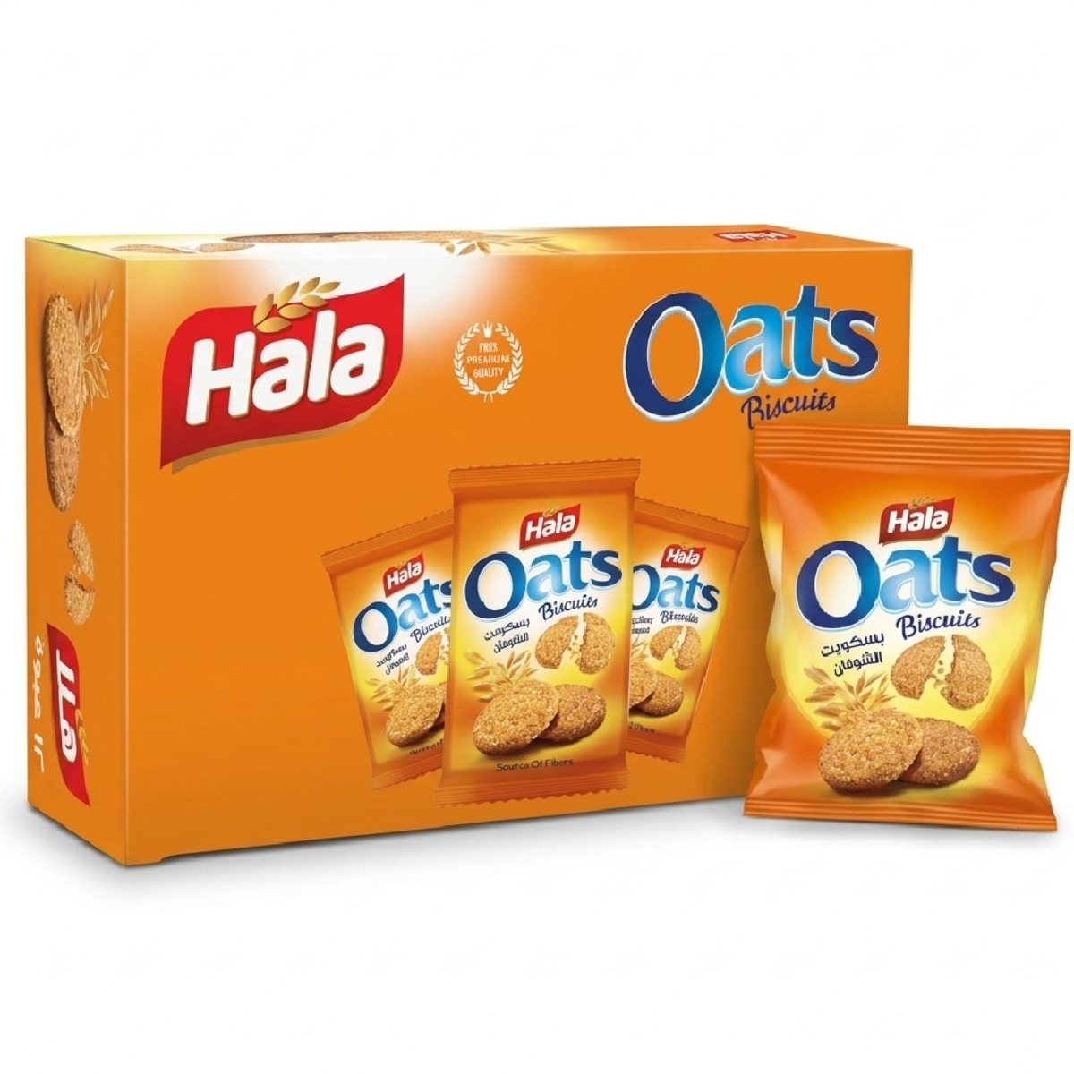 Hala Biscuits Oats 12x30g