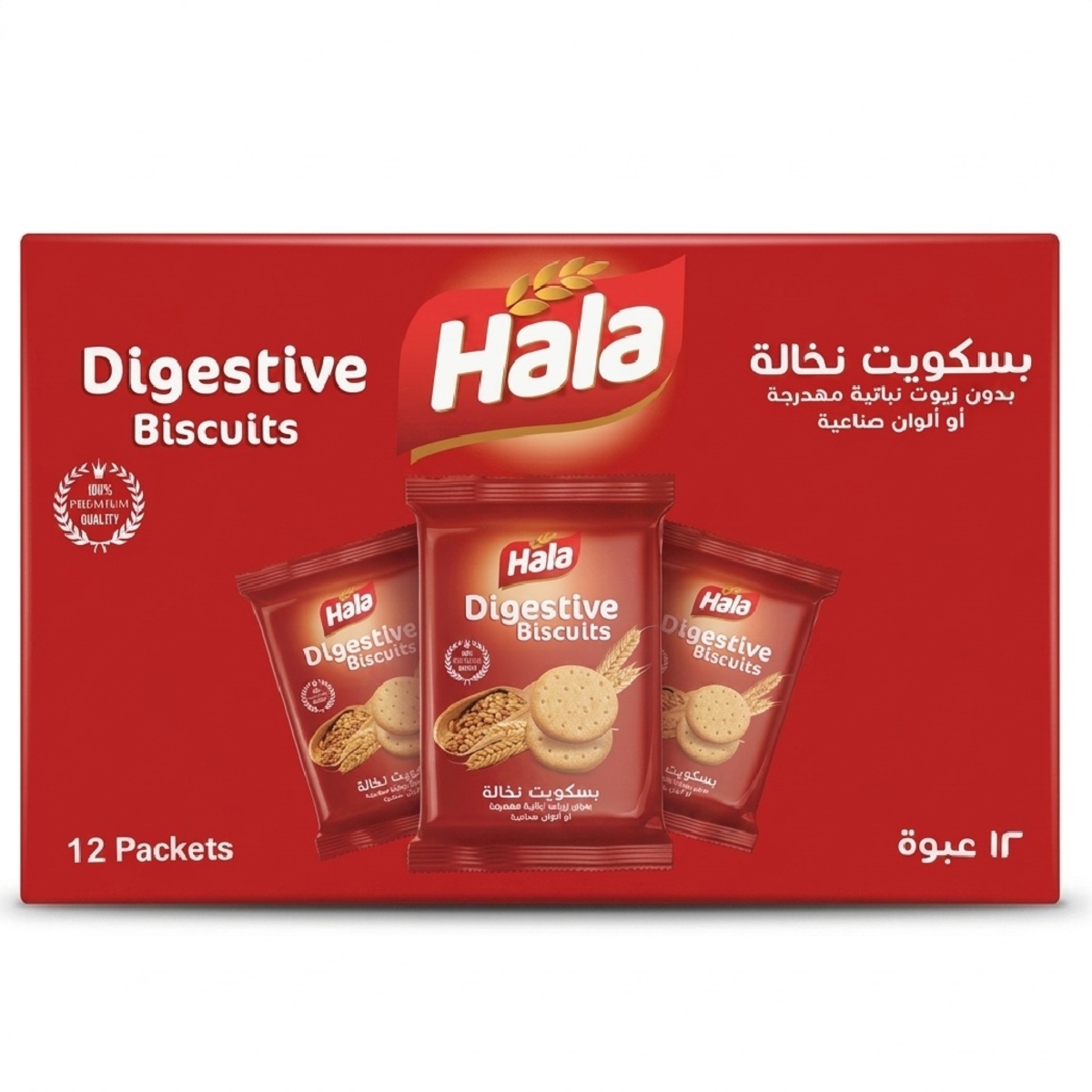 Hala Digestive Biscuits 12x30g