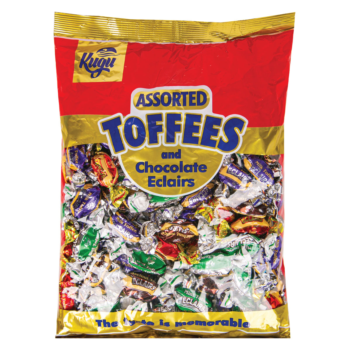Kugu Assorted Toffees and Chocolate Eclairs 1Kg